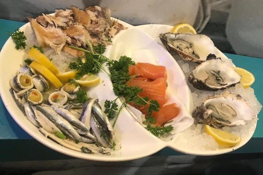 The freshest of seafood 
 from our Atlantic shores 