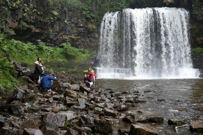 Walk the iconic 4 waterfalls valley