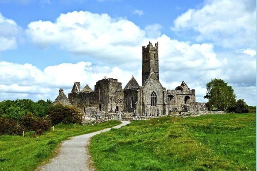 Quin Abbey, Craggaunowen and Bunratty Castle