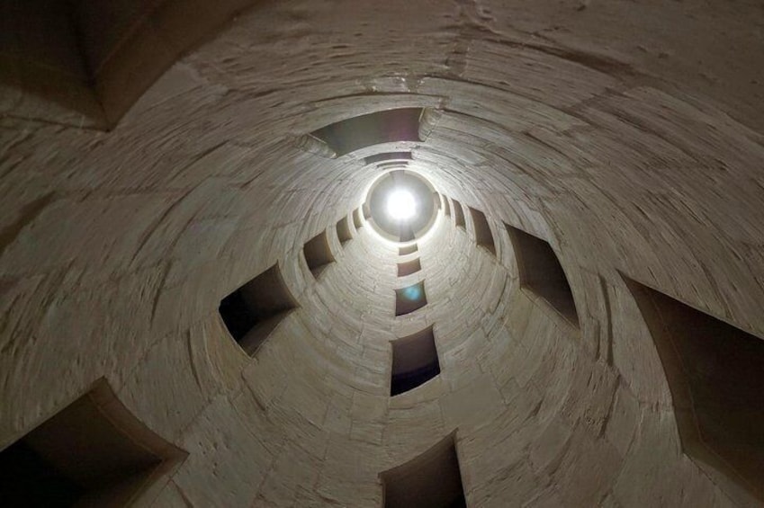 Double helix staircase at Chambord castel 