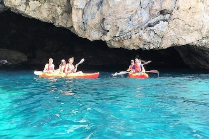 Kajak- og snorkeltur i Cerro Gordo Naturpark, La Herradura