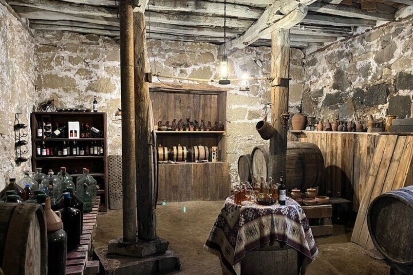 German village in Georgia (Elisabethal) & Wine tasting