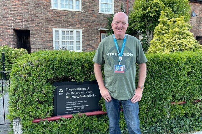 Neil McDonald, author & professional Blue Badge Tourist Guide & Beatles expert. 