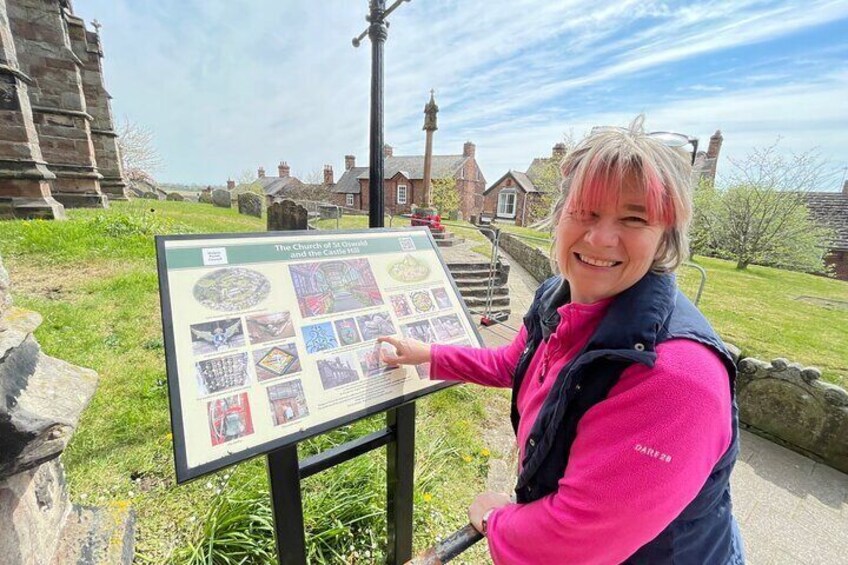 Claire Rider, author, professional blue badge tourist guide