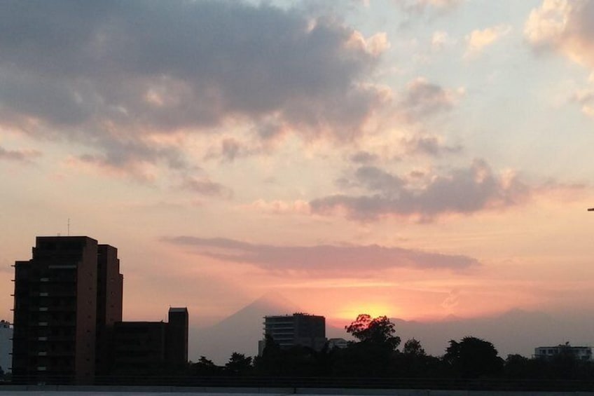 Vista de la Ciudad de Guatemala