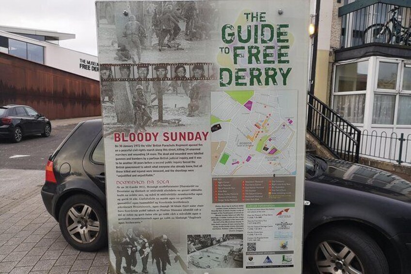 Show item 4 of 18. The Bloody Sunday Story - Private Walking Tour