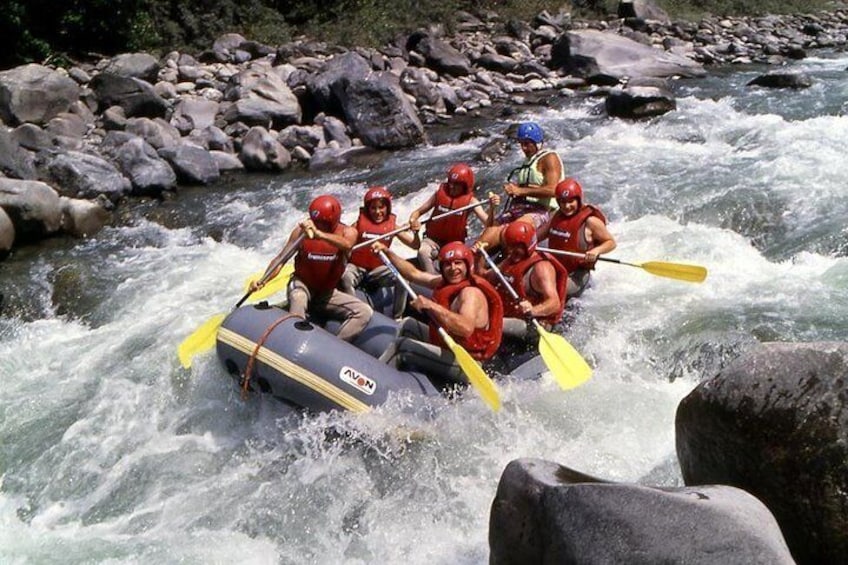White-Water Rafting Adventure with Lunch From Side