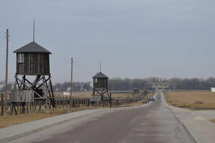 Former Nazi concentration camp in Majdanek