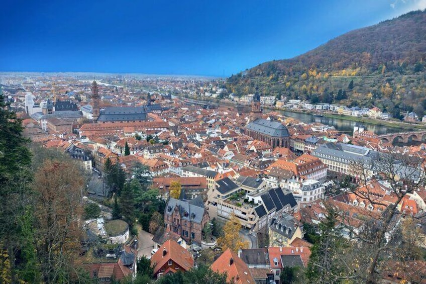 Heidelberg views from the Castle
