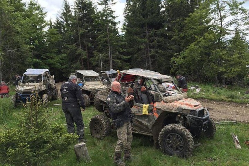 UTV Tour in the Brasov mountains