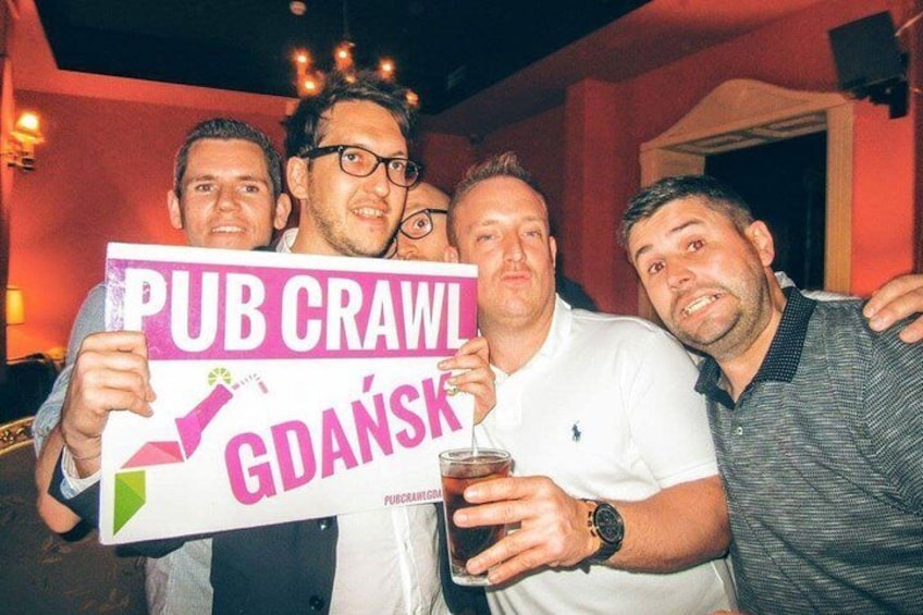 Gdansk Pub Crawl with Free Drinks