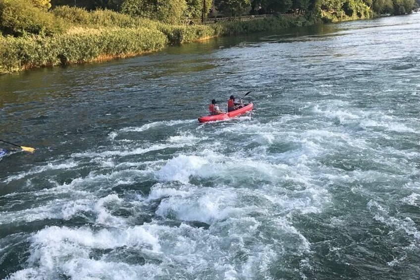 Day Trip: Kayak ride on Lake Piediluco with lunch + Marmore Falls