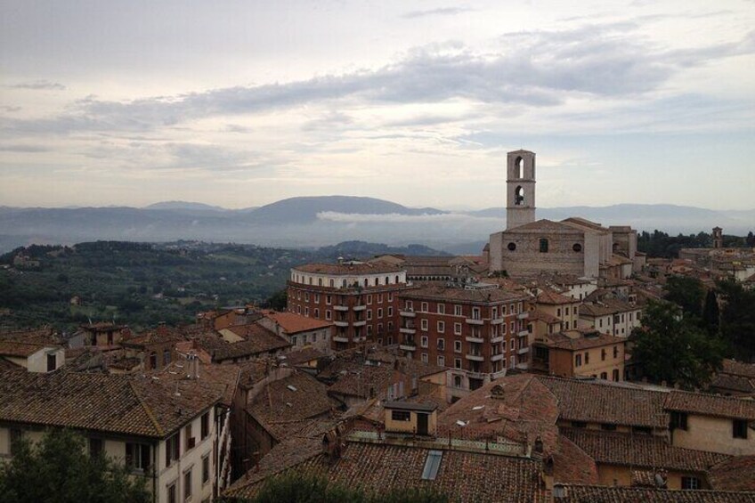 Panoramic view from Perugia