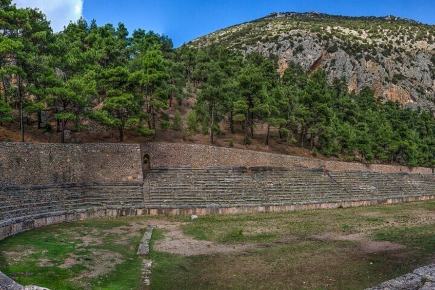 The Delphi ancient stadium