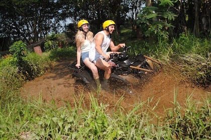 Bali quad bike Ride Ubud rice field track