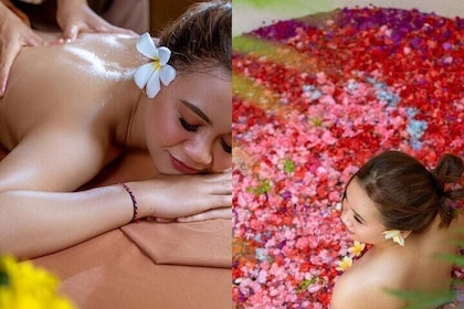 Bali Luxury Spa Massage and flower Bath 2 hour Treatmen