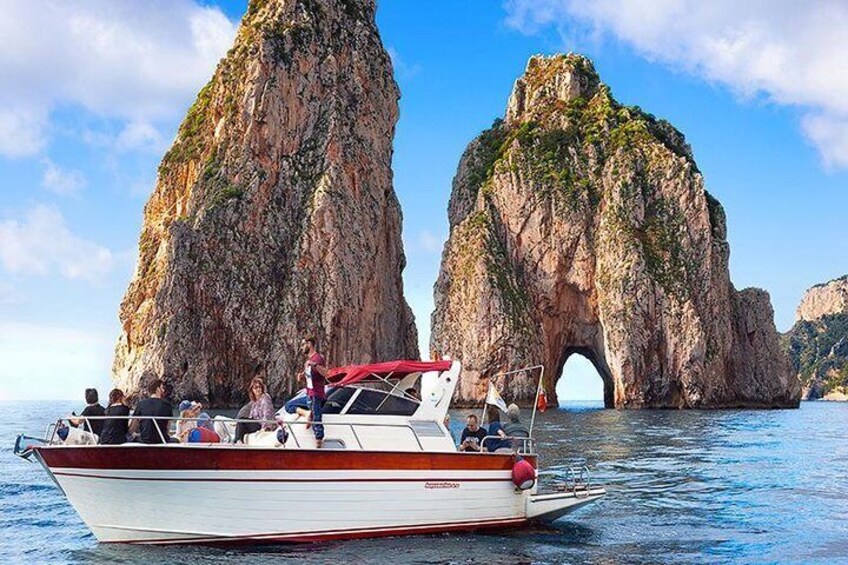 Small Group Capri Boat Excursion from Sorrento