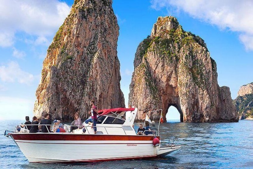 Small Group Capri Boat Excursion from Sorrento