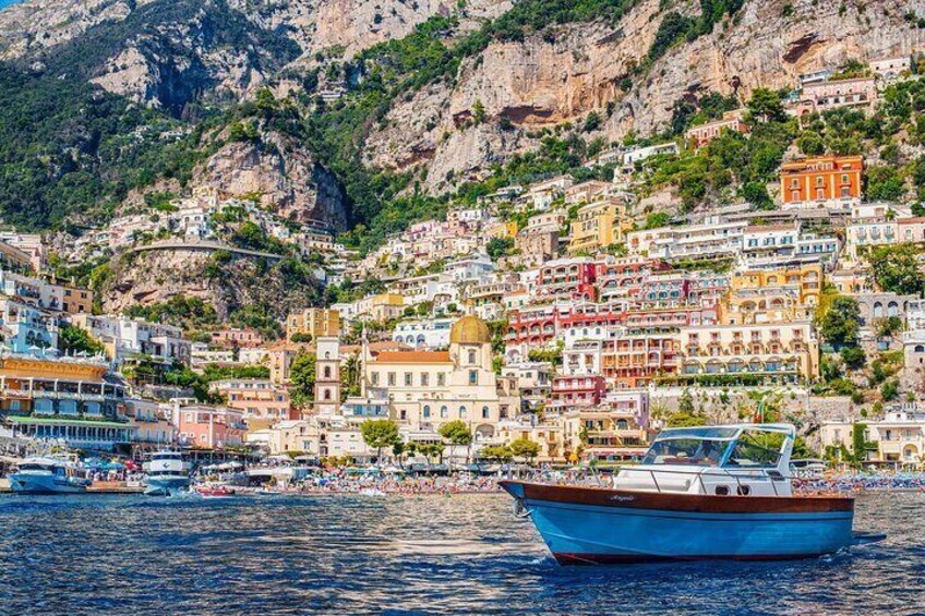 Private boat tour sorrento to amalfi