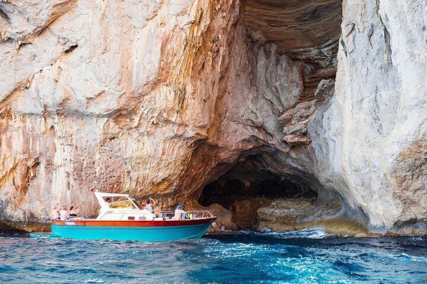 Small Group Boat Day Excursion to Capri Island from Amalfi