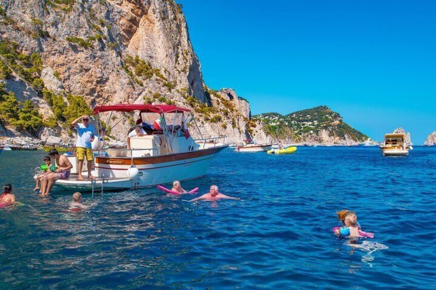 Boat Excursion Capri Island: Small Group from Positano