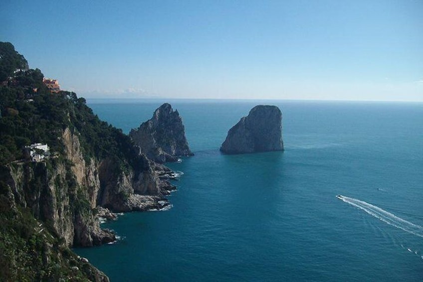 Boat Excursion Capri Island: Small Group from Positano