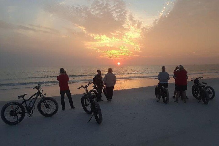 Electric Bike Siesta Key Sunset Tour