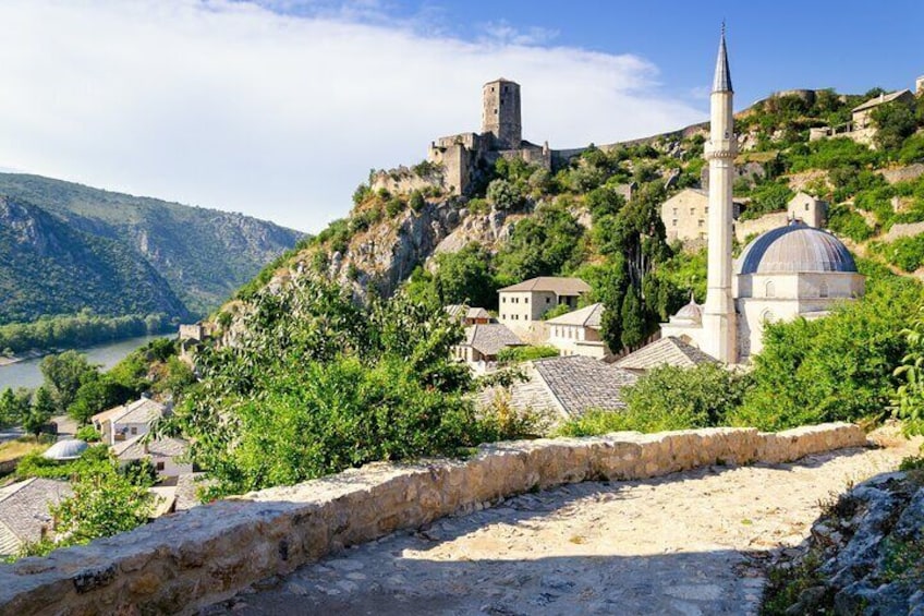 Medieval stone city of Počitelj