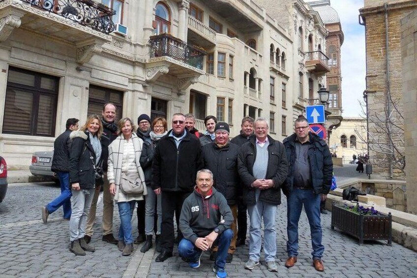In the Old Town with German Guests