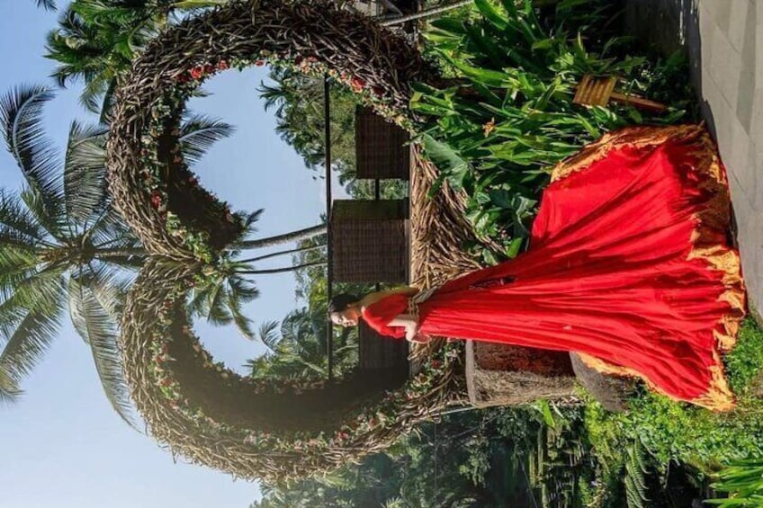 CRETYA Ubud infinity Pool + Hidden Water fall + Water Temple Tour