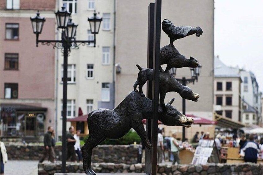 Bremen Town Musicians Statue