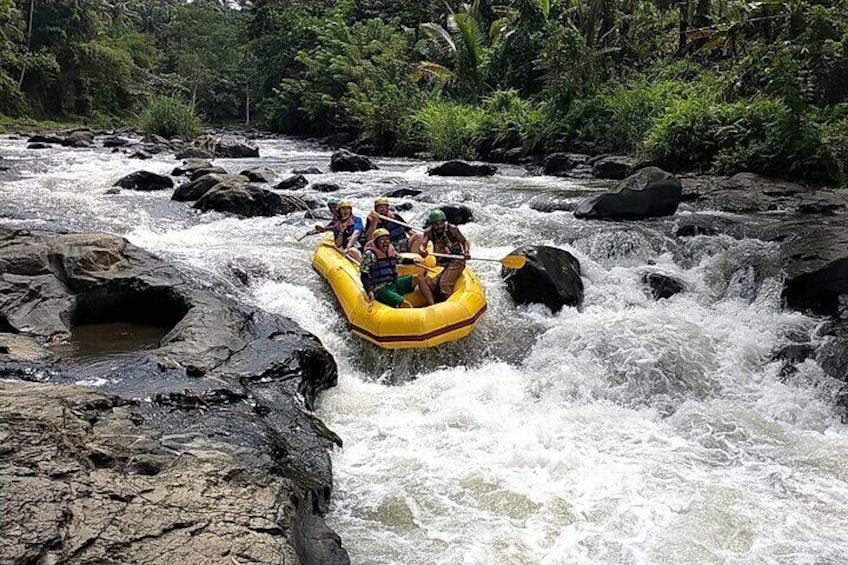 Rafting at Jangkok River Lombok