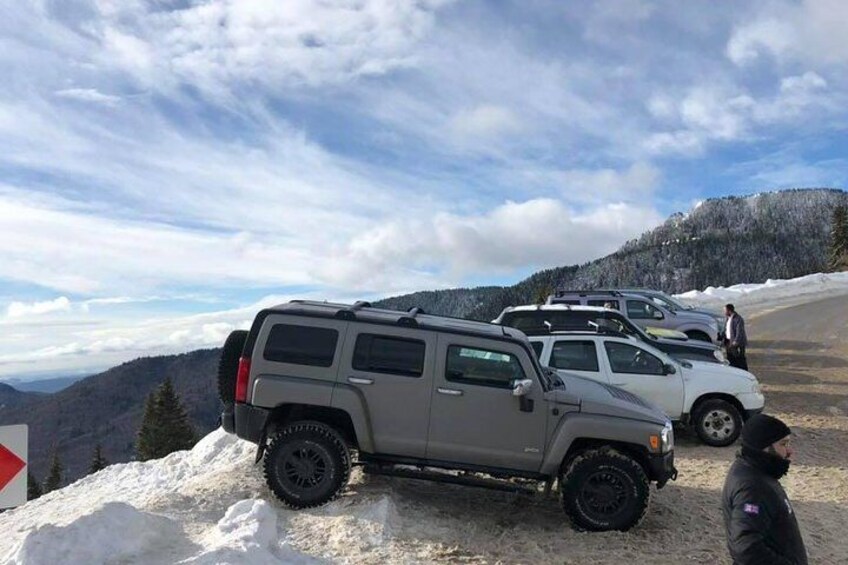 1 Day 4x4 Tour in Carpathian Mountains