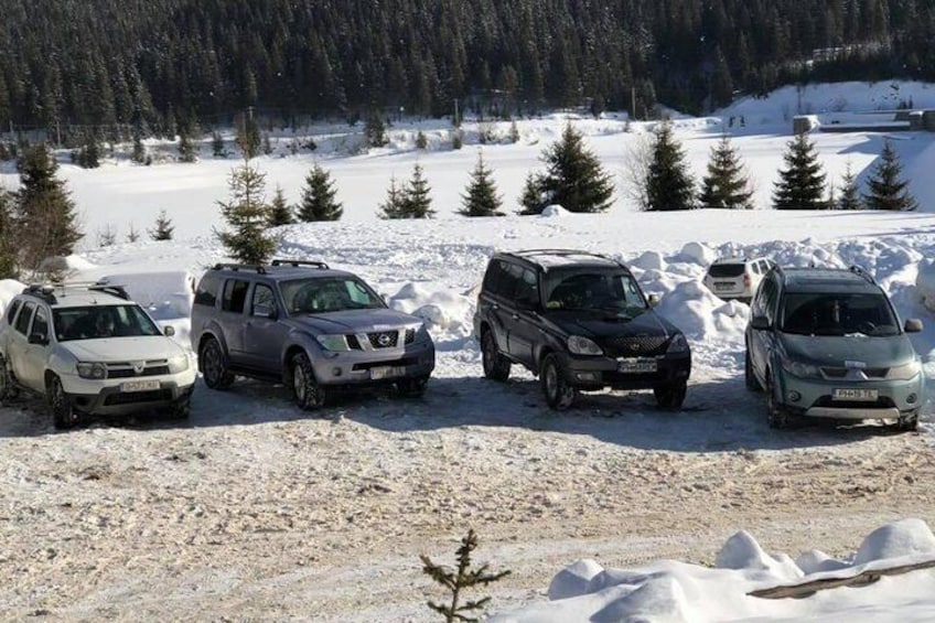 1 Day 4x4 Tour in Carpathian Mountains