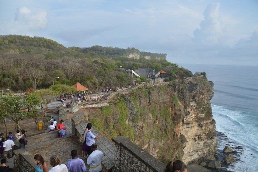 Uluwatu cliffs view