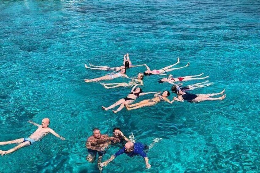 crystal clear water