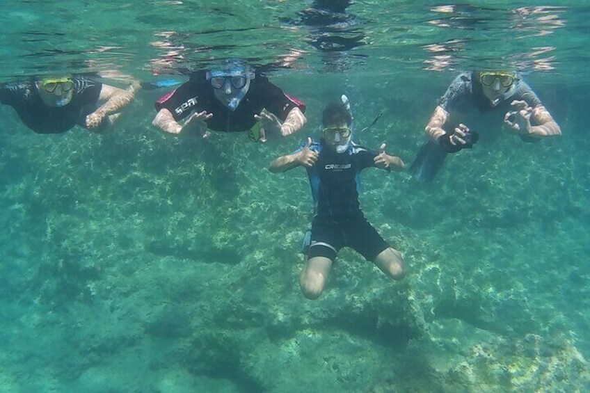 Fun underwater activity