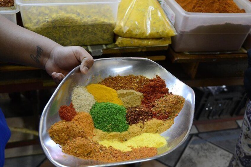 Visit to one of Durban's many spice shops