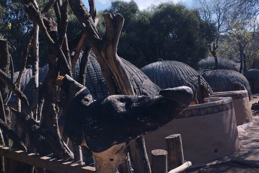 Lesedi cultural village half day tour 