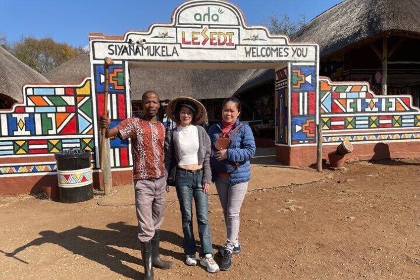 Lesedi cultural village half day tour 