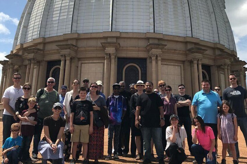 Show item 2 of 3. Great big happy group in Yamoussoukro - we learned a lot!