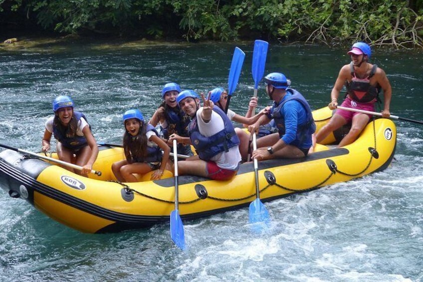 Rafting Experience in the Canyon of the river Cetina