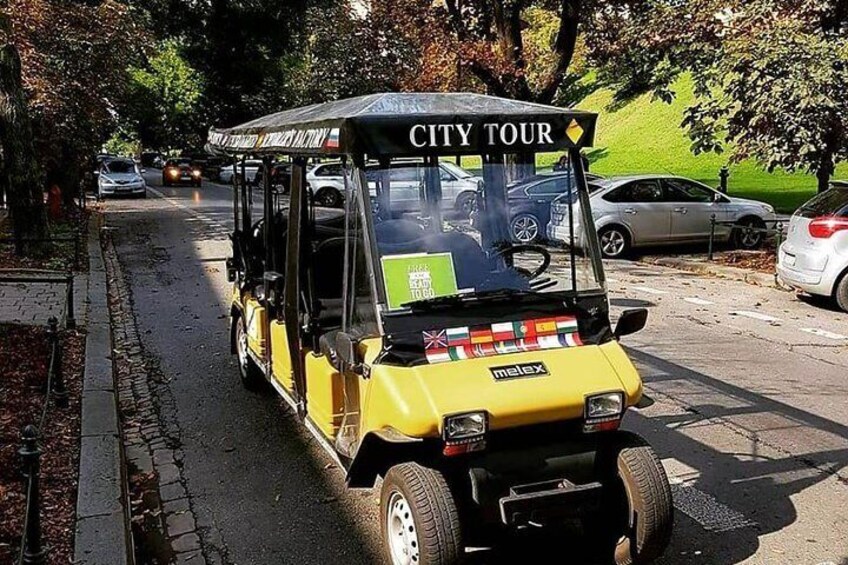 golf buggy tour krakow