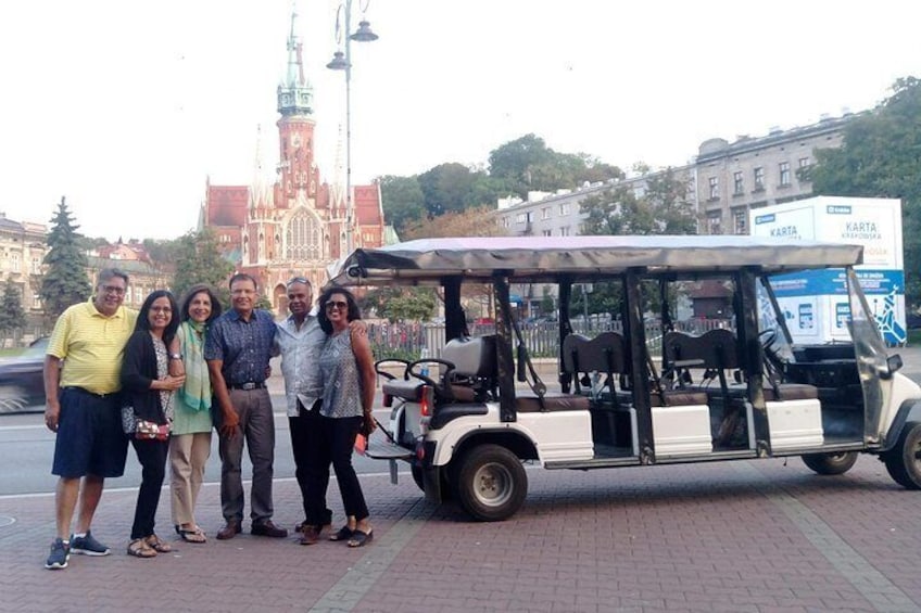 Krakow: Guided City Tour by Golf Buggy (free door to door service)