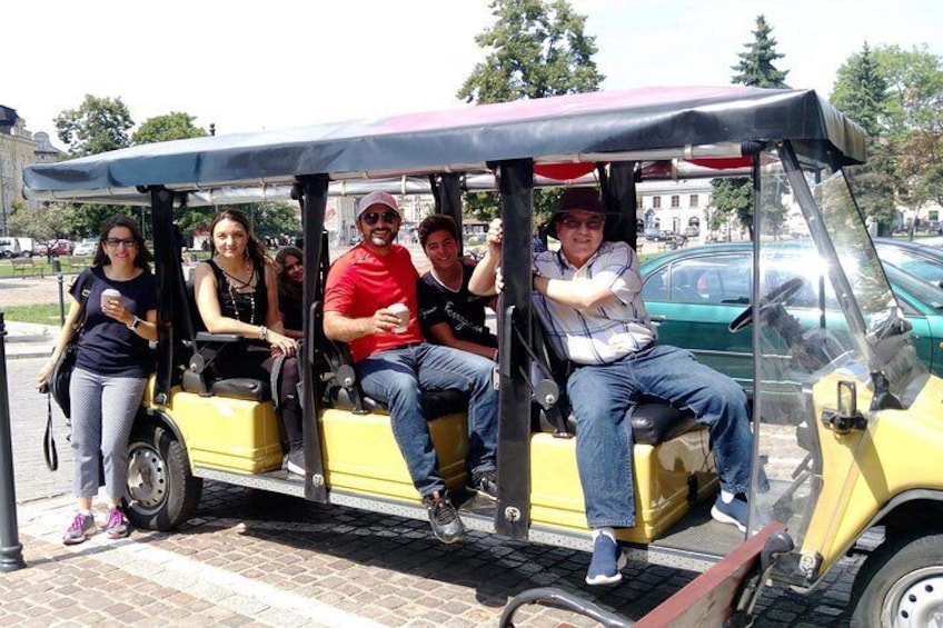 Krakow: Guided City Tour by Golf Buggy (free door to door service)