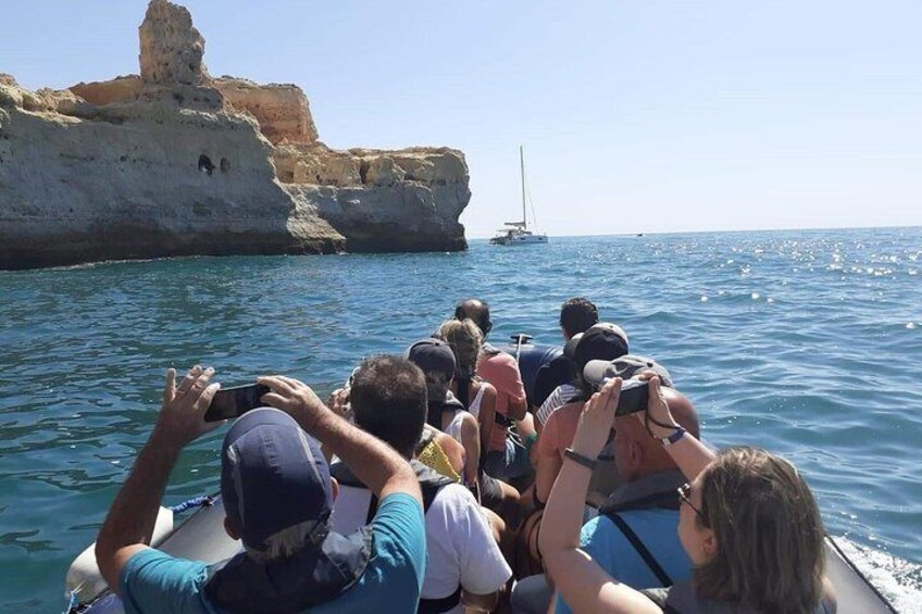 Benagil Cave and Marinha Beach Boat Tour from Portimao