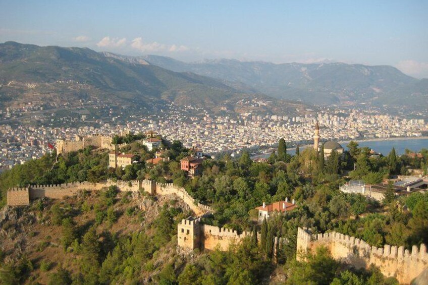 Mosque Alanya Castle