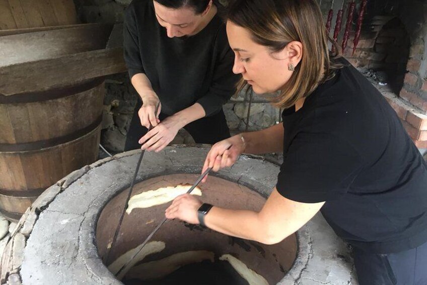 Bread baking 