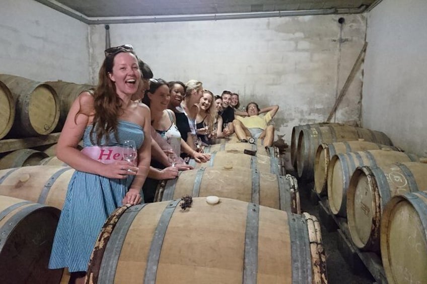 Fun in the cellar!