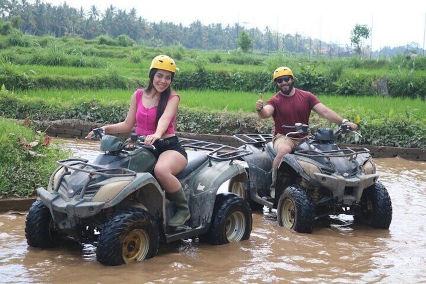 ATV Quad Adventure - Ubud Monkey Fores and Waterfall